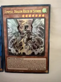 Yu-Gi-Oh! 5 Card Dragon Synchro Fusion Super Ultra Rare English Lot NM Tempest - Image 4