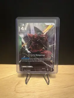 Char's Gelgoog - GD01-023 - LR+ Alt Art - Newtype Rising - Gundam TCG Card Game - Image 1