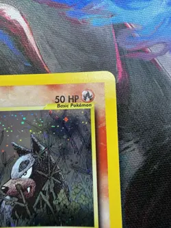 Pokemon Houndour 1st Edition Neo Discovery Holo Card 5/75 English Vintage Fire - Image 4