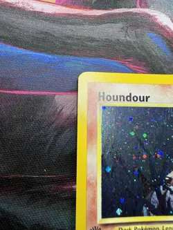 Pokemon Houndour 1st Edition Neo Discovery Holo Card 5/75 English Vintage Fire - Image 5