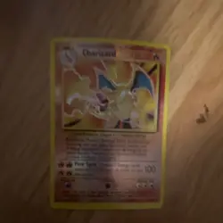 Pokemon Charizard Base Set Holo Rare 004/102 English 120HP 1999 Card - Image 1