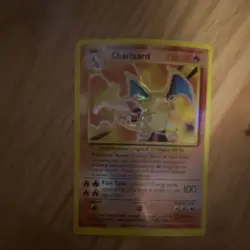 Pokemon Charizard Base Set Holo Rare 004/102 English 120HP 1999 Card - Image 2