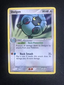 Shelgon 45/107 EX Deoxys Pokemon Card LP/NM - Image 1