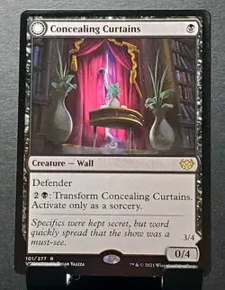 MTG 101/277 REVEALING EYE/CONCEALING CURTAINS Vow Rare card⚔LP - Image 1