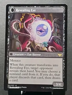 MTG 101/277 REVEALING EYE/CONCEALING CURTAINS Vow Rare card⚔LP - Image 2