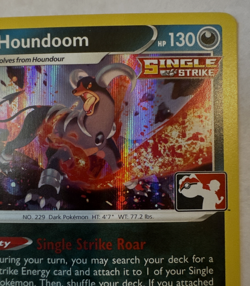 Houndoom 096/163 Stamped Prize Pack Series Card Holo NEAR MINT - Image 3
