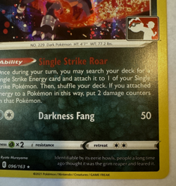 Houndoom 096/163 Stamped Prize Pack Series Card Holo NEAR MINT - Image 4
