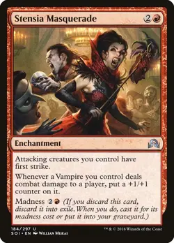 [MTG] Stensia Masquerade (184) (SOI) LP-HP - Image 1