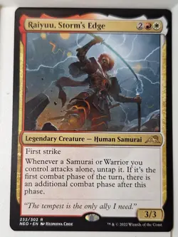 Raiyuu, Storm's Edge - Kamigawa: Neon Dynasty - Magic the Gathering MTG Nice! - Image 1