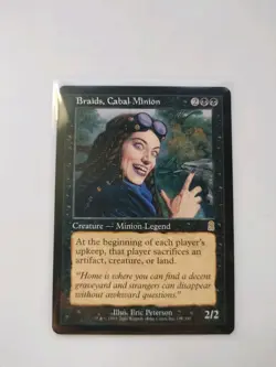 MTG , Braids, Cabal Minion - Odyssey Regular Rare #117 NM - Image 1