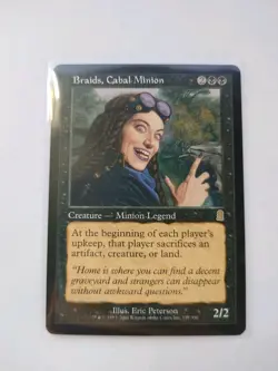 MTG , Braids, Cabal Minion - Odyssey Regular Rare #117 NM - Image 1