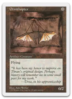 Ornithopter (NM) Fifth Edition 5ED Magic MTG - Image 1