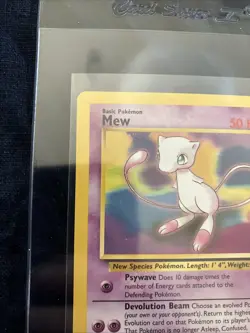 🌈Mew 8 Wotc Promo Regular Lp + WB Insert Card Pokemon TCG - Image 3