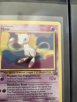 🌈Mew 8 Wotc Promo Regular Lp + WB Insert Card Pokemon TCG - Image 4
