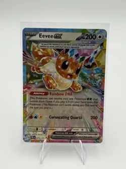 Eevee ex Double Rare 075/131 Pokemon Prismatic Evolutions English NM - Image 1