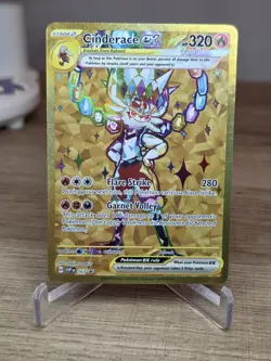Cinderace EX Black Star Promo Pokemon Card, Scarlet And Violet Promo, SVP163 - Image 3