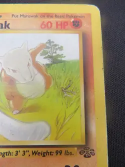 AA/053 Marowak unlimited Jungle Uncommon 39/64 - WOTC Pokemon LP - Image 4