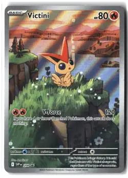 Victini ⭐ 208 Holo Promo Scarlet & Violet 2025 Pokemon NM - Image 1
