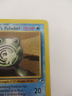 Misty's Poliwhirl - Unlimited - Gym Heroes - Uncommon - 53/132 - WOTC Pokemon - Image 3