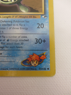 Misty's Poliwhirl - Unlimited - Gym Heroes - Uncommon - 53/132 - WOTC Pokemon - Image 5