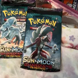 4 packs Pokemon Sun & Moon Booster Pack - 10 Cards - Image 2