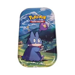 Pokemon Sinnoh Stars Mini Tin Munchlax Drifloon Empty Metal Storage Case 2022 - Image 1