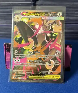 2025 Pokemon Phantasmal Flames Mega Lopunny ex Full Art SIR #128/094 - Image 1