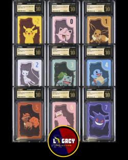 (15 Slabs) 2022 Pokemon Paper Safari Playing Cards Collection CGC Pristine 10 - Image 1