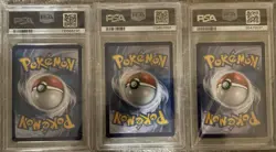 Pokemon 2016 Radiant Collection Trio of Slabs: PSA 8 Pikachu Flareon and Slyveon - Image 2