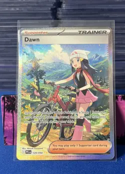 Pokemon - Dawn Full Art Trainer - Near Mint NM - Phantasmal Flames 129/094 SIR - Image 1