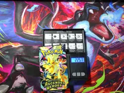 VERY HEAVY! GOD PACKUUU 22.57g Ascended Heroes Pokemon TCG Booster (SEALED) - Image 1