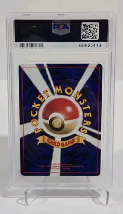 1998 Pokemon Japanese Gym Heroes Rocket's Scyther Holo #123 PSA 9 MINT **SWIRL** - Image 2