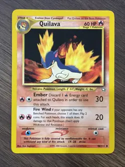 Pokemon Quilava (46) - Neo Genesis 46/111 - Image 1