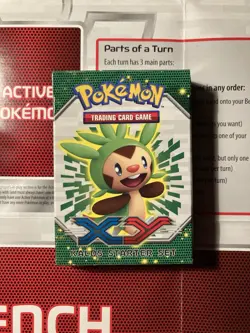 Pokemon XY Kalos Starter Deck Chespin | Open Box, Incomplete - Image 3