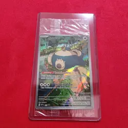 Snorlax Illustration Promo Sealed Pokemon 151 Pokemon Center Stamped 051 - Image 1