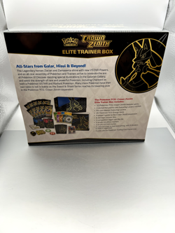 Pokemon TCG: Crown Zenith Elite Trainer Box ETB Factory Sealed Case Fresh 820650851476 - Image 2