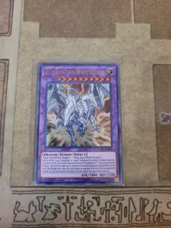 YUGIOH BLUE-EYES TWIN BURST DRAGON LCKC-EN058 ULTRA 1ST ED NM - Image 1