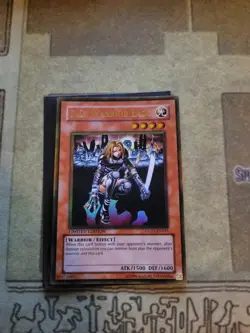 YUGIOH D.D. WARRIOR LADY GLD1-EN015 GOLD LIMITED ED LP - Image 2