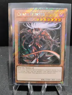 Yu-Gi-Oh! TCG Chaos Hunter RA02-EN007 Platinum Secret Rare 1st Edition Near Mint - Image 2