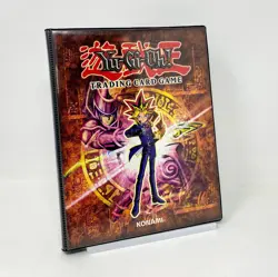 Yu-Gi-Oh! 2002 Yugi & Dark Magician 4-Pocket Duelist Portfolio - Used - Image 1