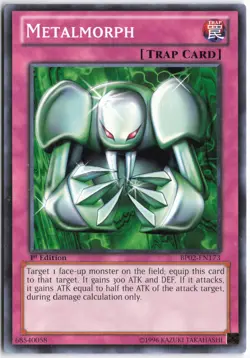 Yugioh - Metalmorph BP02-EN173 1st Edition - Battle Pack 2: War of the Giants - Image 1