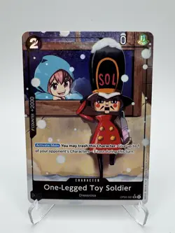 One Piece - One-Legged Toy Soldier - Alt Art OP05-081 - PRB-01 - English - Foil - Image 1