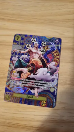 One Piece TCG Enel (100) (SP) OP05-100 Awakening of the New Era Foil - Image 1
