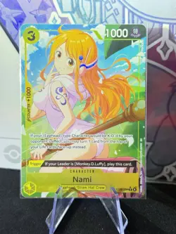 ST29-008 Nami Full Art Foil One Piece Starter Deck 29: Egghead Foil ENG NM - Image 1