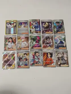 Pokemon 30 Card Trainer Supporter/Full Art Trainer/Promo Trainer Portfolio Lot - Image 1
