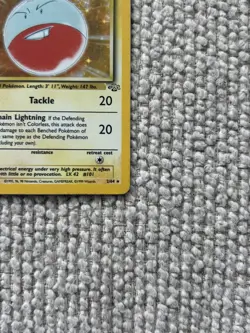 Electrode Holo Rare Pokemon Card, Jungle, 2/64 - Image 4