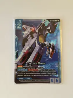 Gundam TCG Card Game White Base ST01-015 C+ Foil - Image 1