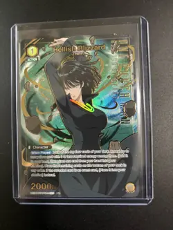 Hellish Blizzard OPM-1-020 U* Union Arena Card English One Punch Man - Image 1
