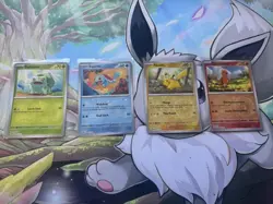 Costco 151 Mini Tin Promo Cards - All 4 Cosmo Holo Promos - Image 1