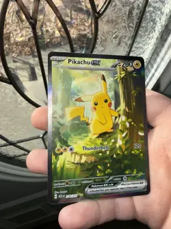 Pokemon Pikachu EX Holo 276/217 Thunderbolt 200 HP 120 Attack ASC Card English - Image 2